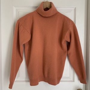 100% Cashmere Turtleneck S Vintage Bergdorf Goodman